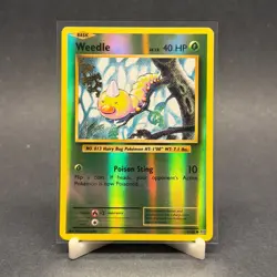 2016 Pokemon XY: Evolutions #5/108 Weedle Reverse Holo LP/EX - Image 1