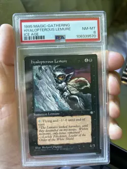 MTG Hyalopterous Lemure - Ice Age - PSA NM-MT 8 - Image 1
