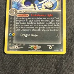 Dark Dragonair 31/109 Team Rocket Returns Uncommon 2004 Pokemon TCG English - Image 3