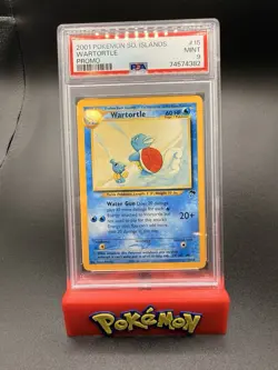 2001 Pokemon Southern Islands Promo Wartortle 15/18 MINT PSA 9 - Image 1