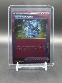 SPARKLING CRYSTAL 129/131 PRISMATIC EVOLUTIONS POKEMON (ACE SPEC, NM) - Image 1