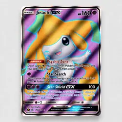 Jirachi GX - 79a/236 079a/236 Alternate Art Promos Holo Promo Pokemon TCG LP - Image 1