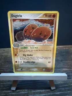 Pokemon EX Dugtrio Holo Crystal Guardians 2006 #5 - Image 1