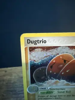 Pokemon EX Dugtrio Holo Crystal Guardians 2006 #5 - Image 2