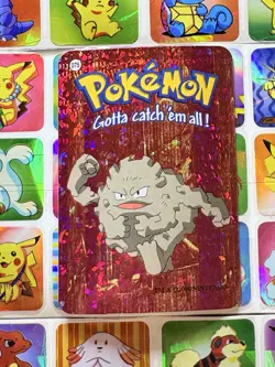Pokemon 151 Vintage Pocket Monsters Vending HOLO Prism Sticker 2000 Nintendo - Image 1