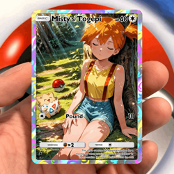 Misty Togepi Full Art Custom Pokemon Tcg - Image 1