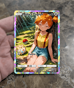Misty Togepi Full Art Custom Pokemon Tcg - Image 2