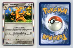 Gholdengo #67/91 SV Paldean Fates Pokemon 2024 Rare Holo TCG Card - Image 1