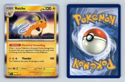 Raichu #19/91 SV Paldean Fates Pokemon 2024 Rare Holo TCG Card - Image 1
