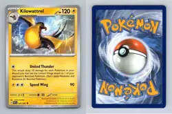 Kilowattrel #22/91 Scarlet & Violet Paldean Fates Uncommon Pokemon 2024 TCG Card - Image 1