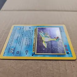 Pokemon TCG - Lapras - 10/62 -holo Fossil Unlimited MP Vintage Card - Image 4