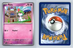Ralts #27/91 Scarlet & Violet Paldean Fates Common Pokemon 2024 TCG Card - Image 1
