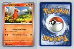 Charmander #7/91 Scarlet & Violet Paldean Fates Common Pokemon 2024 TCG Card - Image 1