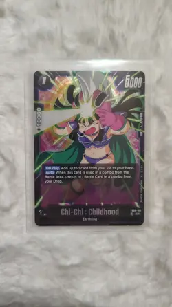 Chi-Chi : Childhood FB06-103 Rivals Clash Dragon Ball Card Fusion World - Image 1
