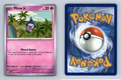 Mime Jr. #31/91 Scarlet & Violet Paldean Fates Common Pokemon 2024 TCG Card - Image 1