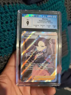 Pokemon Marnie Trainer Card TCG Full Art Sword & Shield 200/202 - Image 2