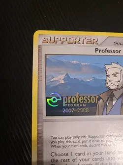 Professor Rowan 112/130 Stamped - Professor Program 2007-2008 Pokemon Card NM - Image 3