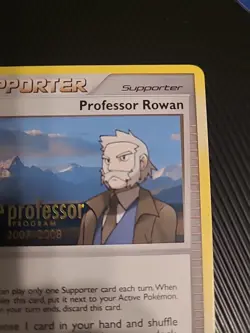 Professor Rowan 112/130 Stamped - Professor Program 2007-2008 Pokemon Card NM - Image 4