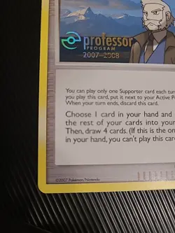 Professor Rowan 112/130 Stamped - Professor Program 2007-2008 Pokemon Card NM - Image 5
