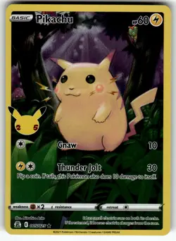 Pikachu 005/025 Celebrations NM Pokemon Card TCG - Image 1