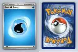 Water Energy #3/91 Scarlet & Violet Paldean Fates Pokemon 2024 TCG Card - Image 1