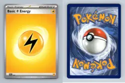 Lightning Energy #4 Scarlet & Violet Paldean Fates Pokemon 2024 TCG Card - Image 1