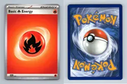 Fire Energy #2 Scarlet & Violet Paldean Fates Pokemon 2024 TCG Card - Image 1