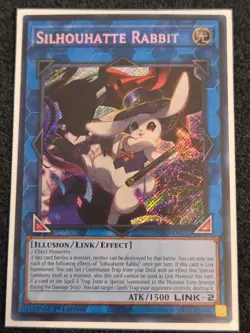 Silhouhatte Rabbit INFO-EN052 Secret Rare 1st Edition Yu-Gi-Oh! NM - Image 1