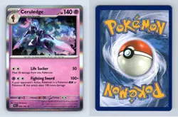 Ceruledge #40/91 SV Paldean Fates Pokemon 2024 Rare Holo TCG Card - Image 1