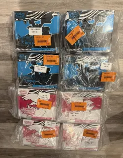 Pokemon White Flare X4 & Black Bolt ETB X8 (LOT OF 8) - NEW, SEALED ✅ - Image 1