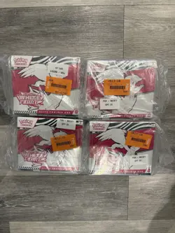 Pokemon White Flare X4 & Black Bolt ETB X8 (LOT OF 8) - NEW, SEALED ✅ - Image 3