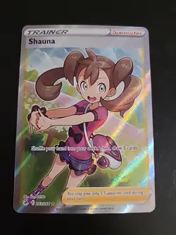 Shauna - 263/264 - Full Art Ultra Rare Fusion Strike Pokemon TCG NM - Image 1