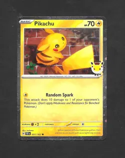 Pikachu 051/162 - 2026 Pokemon Day Promo - Temporal Forces Cosmos Holo TCG NM - Image 1
