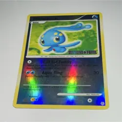 Pokemon Manaphy 70 HP Promo Burger King Reverse Holo 9/130 2007 - Image 1