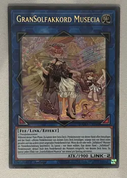 YuGiOh GranSolfachord Musecia DAMA-DE048 1st Edition Near Mint ** GERMAN ** - Image 1