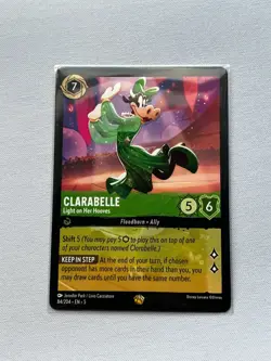 Clarabelle - Light on Her Hooves 84/204 - Disney Lorcana Shimmering Skies - Image 1