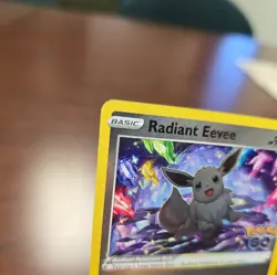 Pokemon Eevee Radiant SWSH230 Promo Card Holo, Near Mint Condition - Image 2