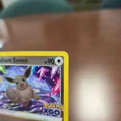 Pokemon Eevee Radiant SWSH230 Promo Card Holo, Near Mint Condition - Image 3