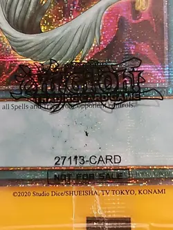 * HARPIE'S FEATHER DUSTER * QUARTER CENTURY SECRET RARE SEALED EDC1-EN001 YUGIOH - Image 3