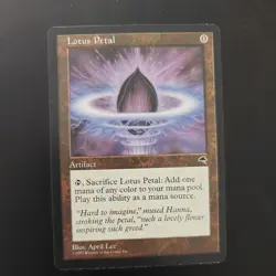 Magic the Gathering MTG card: Lotus Petal Tempest - Image 1