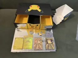 Pokemon Celebrations Metal Cards Charizard & Pikachu Original Packaging UPC - Image 1