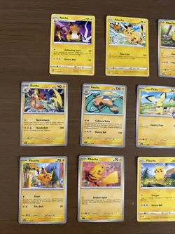 Pikachu Raichu Pichu 11 Pokemon Cards Mint Tcg - Image 4