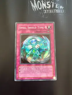 YUGIOH SPELL SHIELD TYPE-8 SUPER RARE DR1-EN098 - Image 1