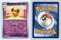 Whimsicott #35/91 SV Paldean Fates Pokemon 2024 Uncommon Reverse Holo TCG Card - Image 1