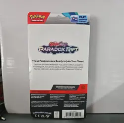 Pokemon TCG Glimmora Blister Pack Paradox Rift Factory Sealed Cards - Image 2