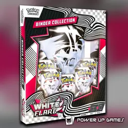 Pokemon TCG - White Flare Binder Collection - Brand New & Sealed Card Game - Image 1