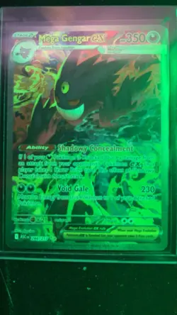 Pokemon Mega Gengar EX Holo Psychic 350 HP Void Gale Stage 2 Card 284/217 - Image 2