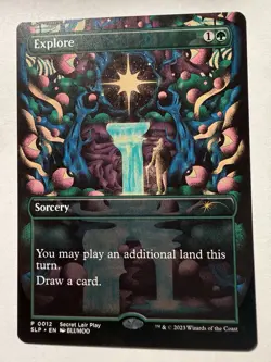 MTG Explore Secret Lair Showdown Regular - SLP 0012 Promo - Image 1