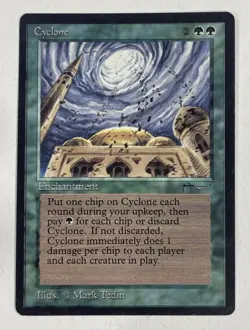 Cyclone Arabian Nights LP Light Play MTG Magic The Gathering - Image 1