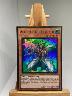 Aleister The Invoker - Premium Gold Rare 1st Edition MAGO-EN016 - NM - YuGiOh - Image 1
